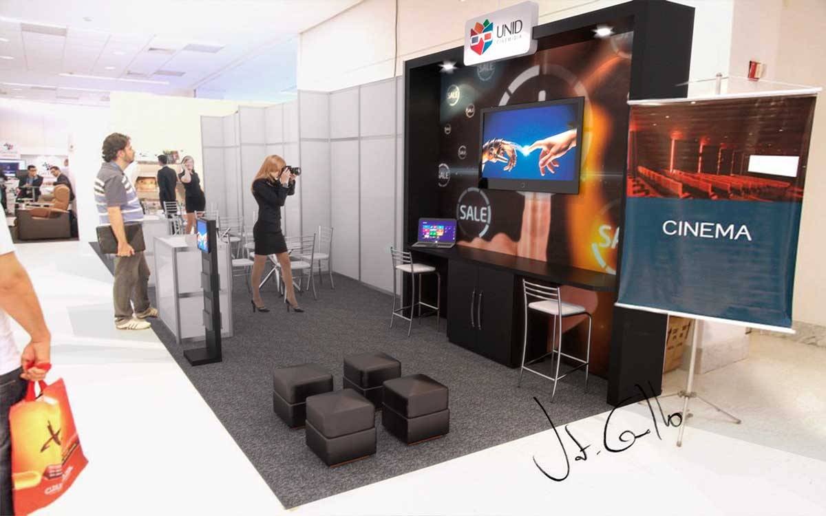 Projeto de Stand na EXPOCINE