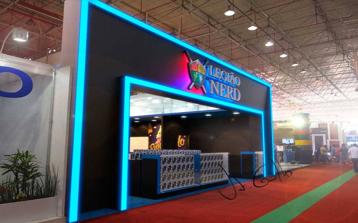 Projeto para stand na CCXP