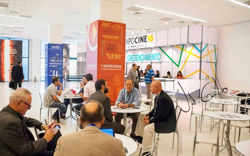 Projeto de stand na Expocine