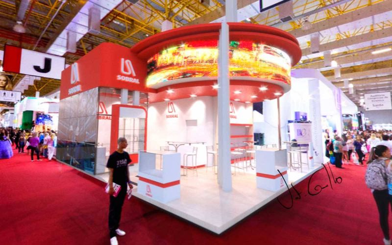 Projeto do stand Laboratórios Sobral na ABRADILAN