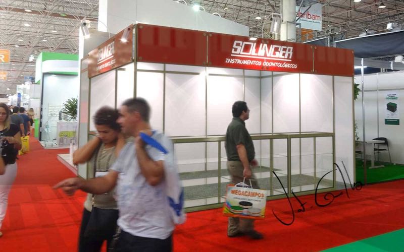 Projeto do stand Solinger na ABROSS
