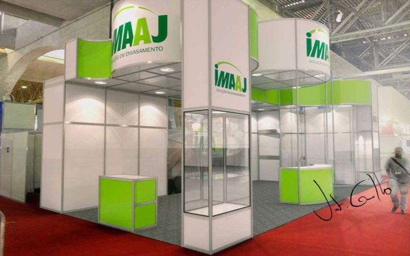 Projeto do stand da Imaaj na Mecanica Nordeste