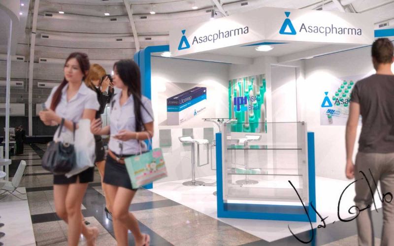 Projeto do stand Asacpharma na Jornada Lionesa