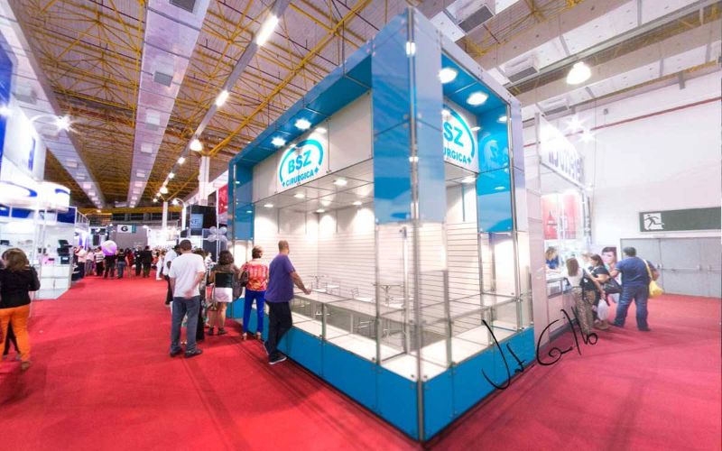 Projeto do stand da Bsz na Ciosp