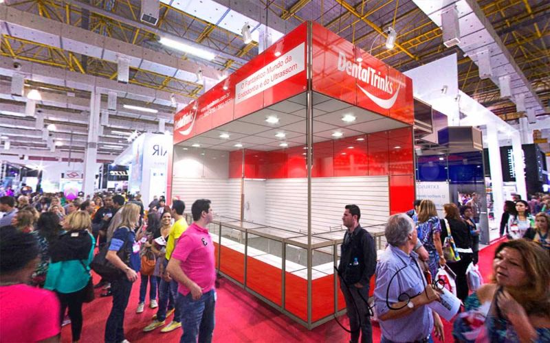 Projeto de stand da Dental Trinks na Ciosp