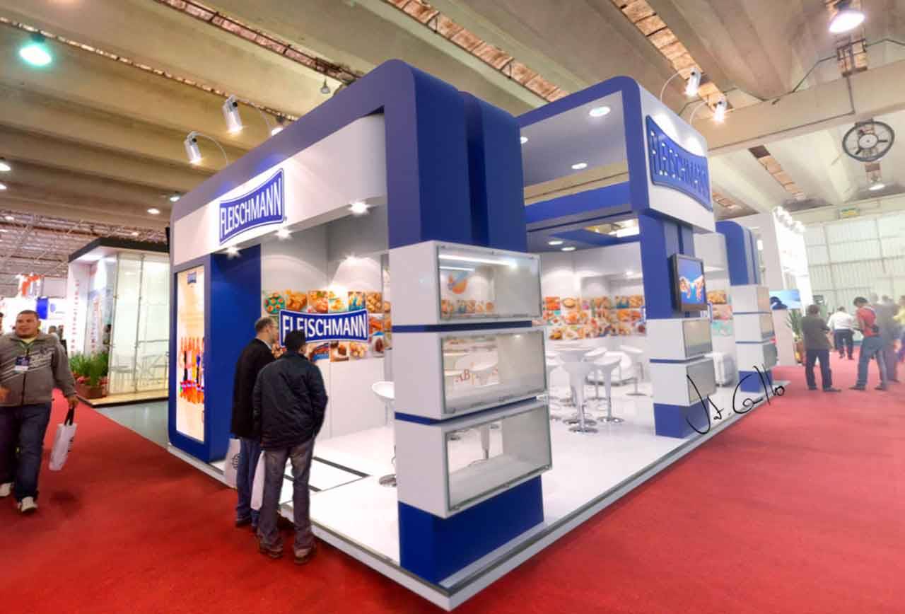 Projeto de stand da Fleischmann na Abad