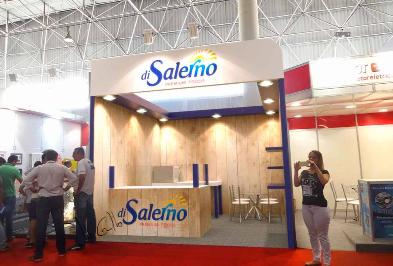 Projeto do stand da DiSalerno na ExpoPizzaria