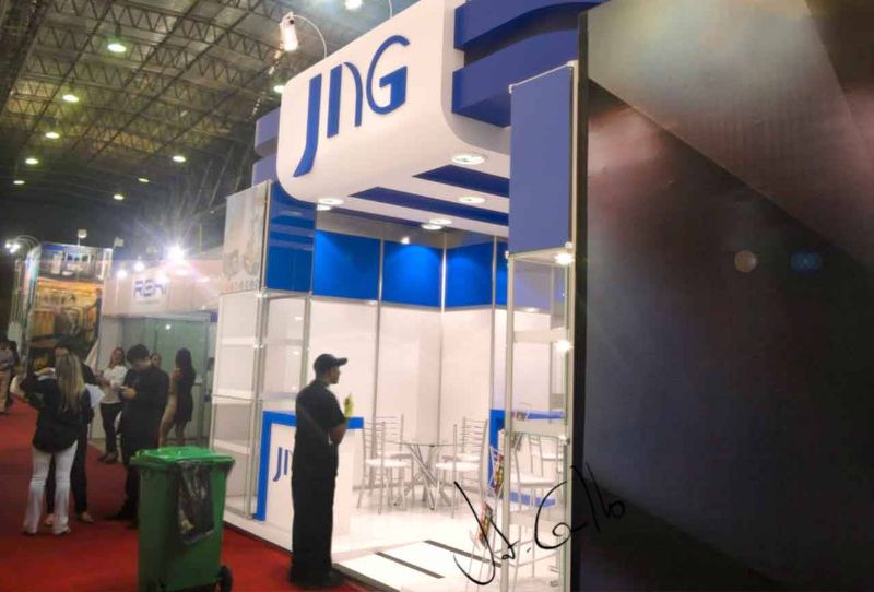 Projeto de stand da Jng na Feicon Nordeste