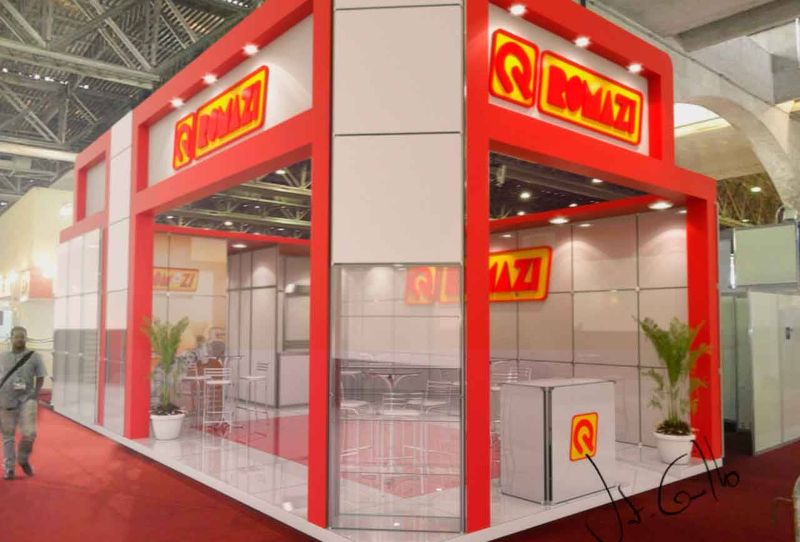 Projeto de stand da Romazi na Ficons