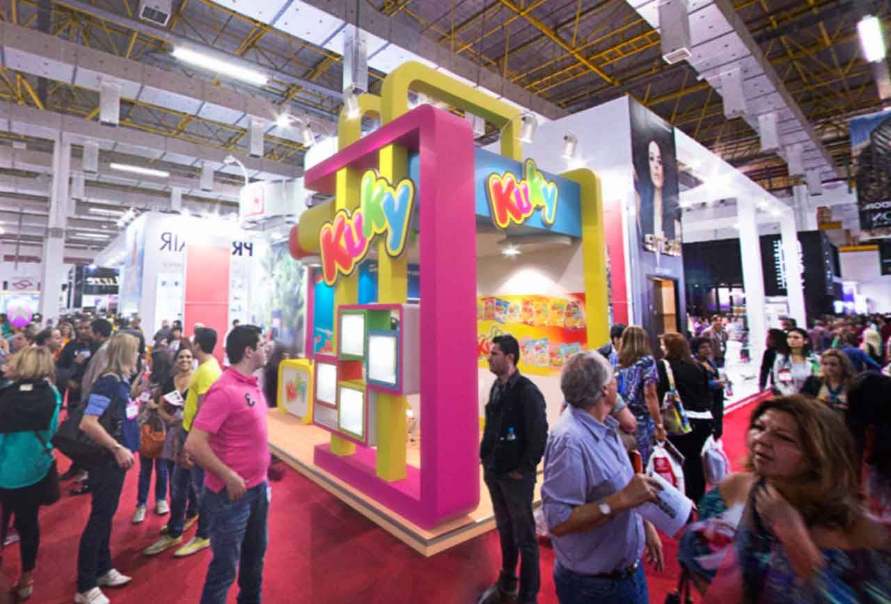 Projeto do stand da Kuky na Expo Parques