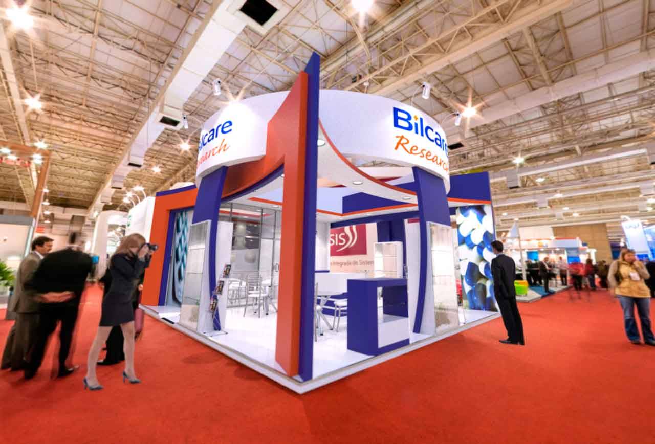 Projeto de stand da Bilcare na Fce Cosmetique